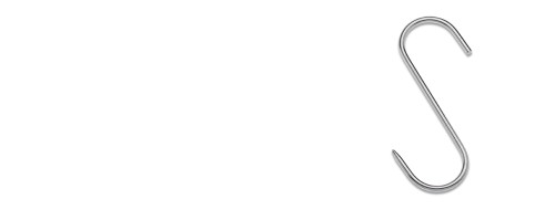 Giesser S-Haken, 14 cm ( 10 Stück )