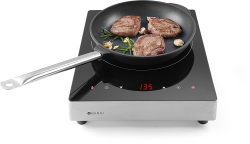 HENDI Induktionskocher 3500W Display Line - 3500 W - 337x417x(H)85 mm