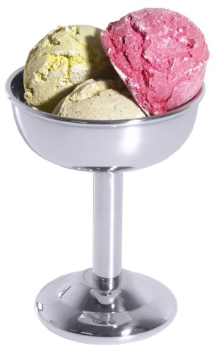 Eisbecher, 8 cm, extra schwer