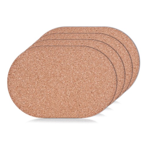 Zeller Kork-Platzmatten-Set, 4-tlg.