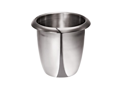 Flaschenkühler. Chromnickelstahl.