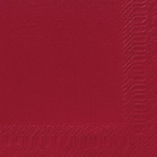 DUNI Zellt.-Serv.24x24 3lg. 1/4 bordeaux 250P. 250 Stück