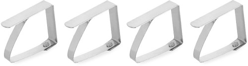 HENDI Tischdeckenklammer - 50x(H)40 mm - 4 auf Skinkarte -