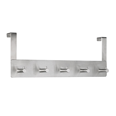 ALCO Türgarderobe 13,5 x 5 x 35 cm (B x H x L) Metall silber