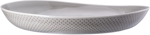 Junto Pearl Grey (grau) von Rosenthal, Teller tief 33 cm aus Porzellan