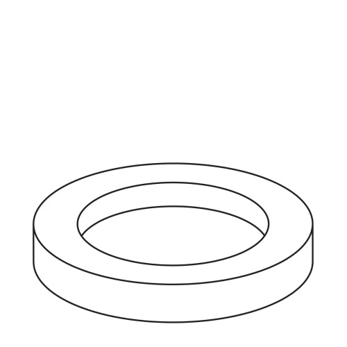 Norman Foster Dichtungsring für Isolierkanne, 759- schwarz, Maße: 50 x 50 x 3 mm