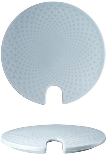 Junto Opal Green (grün) von Rosenthal, Deckel mit Einschn. Zur Zuckerdose aus Porzellan