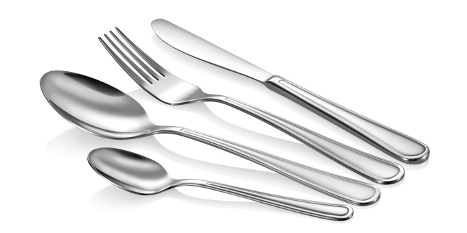 Besteck MICHELLE, Set 24 St. rostfreier Edelstahl Spülmaschinenfest