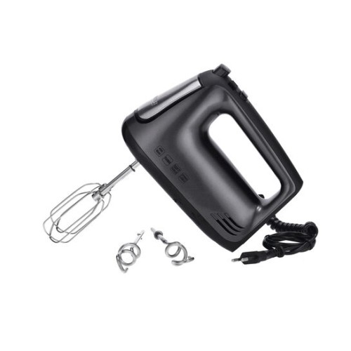 Severin Handmixer, ca. 400 W, 5 Geschwindigkeitsstufen, Turbostufe, Soft-Touch Griff, flexibles Spiralkabel