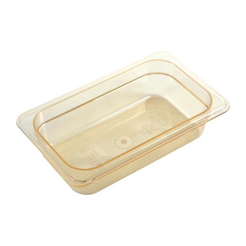 Cambro hitzebeständiger GN 1/4 Behälter 65mm. Ideal für Mikrowellen, Dampfgeräte und Chafing-Dishes. GN 1/4, 65mm tief,