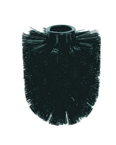 Kela Ersatz WC-Bürstenkopf Jay schwarz 9cm 7,5cmØ