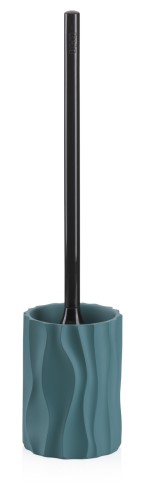 Wc-Garnitur Merida Polyresin petrol 43,0 cm 10,0 cm von Kela