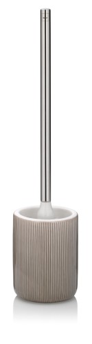 KELA Wc-Garnitur Ava Keramik steingrau 45,0cm 10,0cmØ