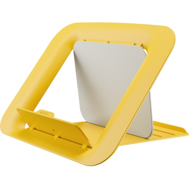 Leitz Notebookständer Ergo Cosy höhenverstellbar ABS Kunststoff/Gummi/Silikon gelb