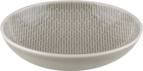 Bauscher Schale aus der Kollektion scope glow gray, coup, relief, 16 cm, aus Porzellan