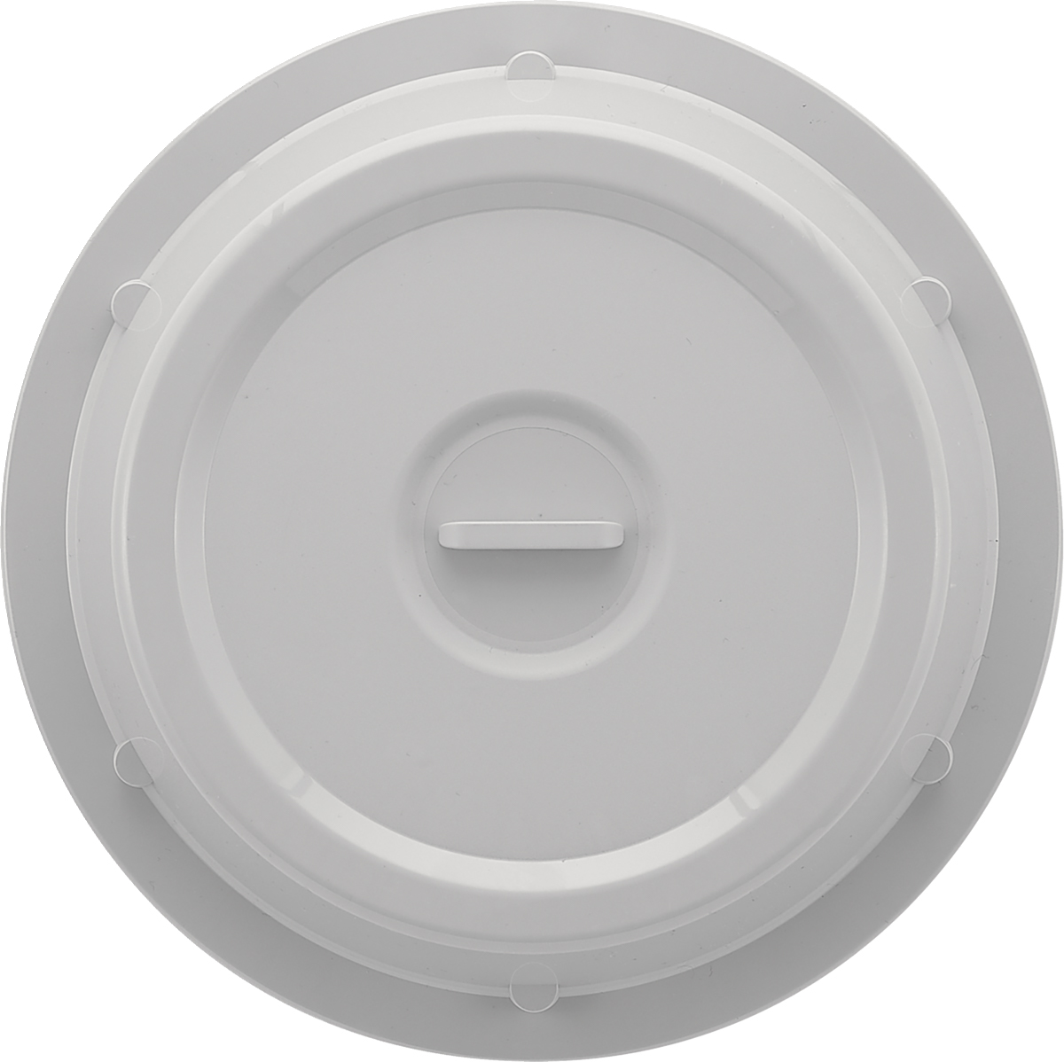 BAUSCHER kunststoffdeckel Cloche mit Griff grau hoch htp Ø 264 mm