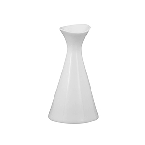 Vase 15 cm - Form: Calla - weiss - aus Porzellan. Hersteller: Eschenbach. "Made in Germany".