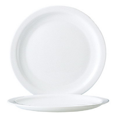 Speiseteller flach 25,8 cm HOTELIERE uni weiß - Arcoroc