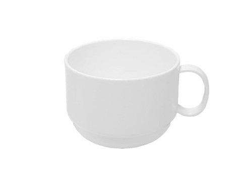 Roltex Kaffeetasse mit 325 ml Füllvermögen, weiß