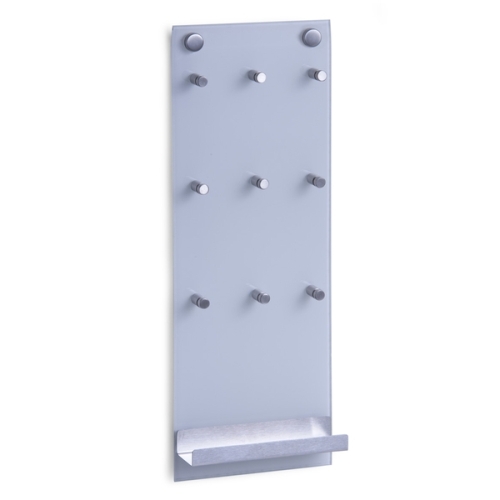 Zeller Schlüsselbord, Glas/Edelstahl