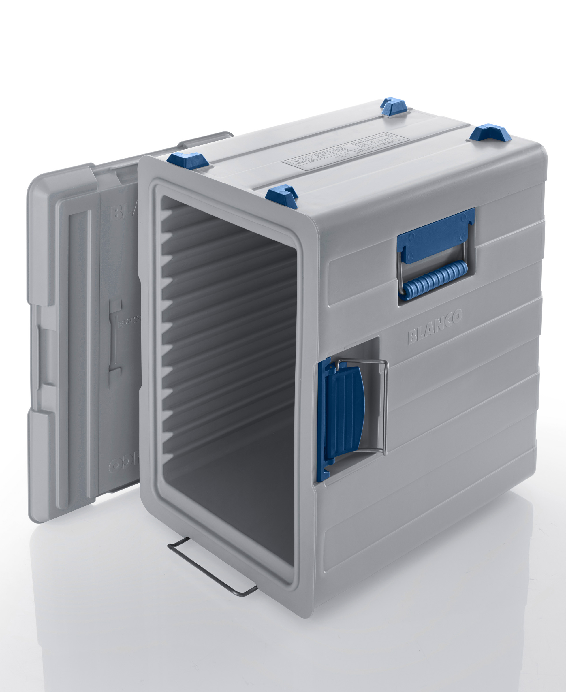 BLANCO BLANCOTHERM 620 KUS, Speisentransportbehälter aus Kunststoff, mit Stecktür, Verschluss seitlich, Kapazität: 3x GN