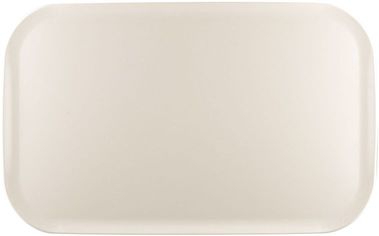 Roltex Polyestertablett Rocca in GN Größe, perlweiß