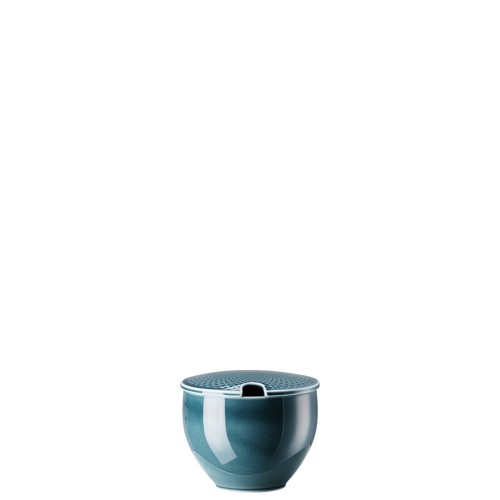 Rosenthal Zuckerdose mit Einschnitt Junto Ocean Blue aus Porzellan