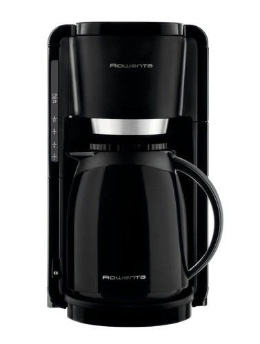 Rowenta Filter-Kaffeemaschine 1 Liter ADAGIO MILANO mit Kunststoff-Thermokanne, schwarz