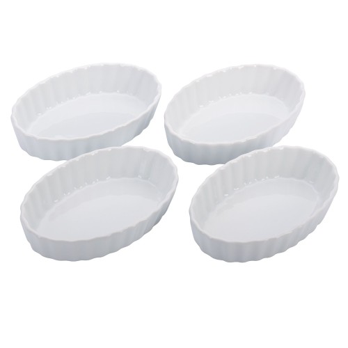 Westmark 4 Porzellanschälchen, oval