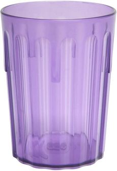 Roltex Trinkglas aus Copolyester mit 250 ml Füllvermögen in transparentem violett