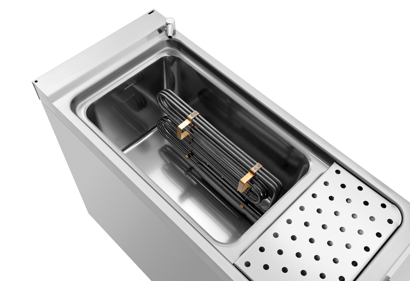 Bartscher Elektro-Nudelkocher, 1 Becken |Spannung: 400 V | Maße: 40 x 90 x 90,0 cm.Gewicht: 45,2 kg