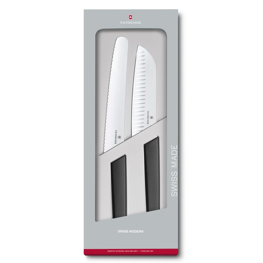 Victorinox Swiss Modern Küchen-Set, 2-teilig, schwarz
