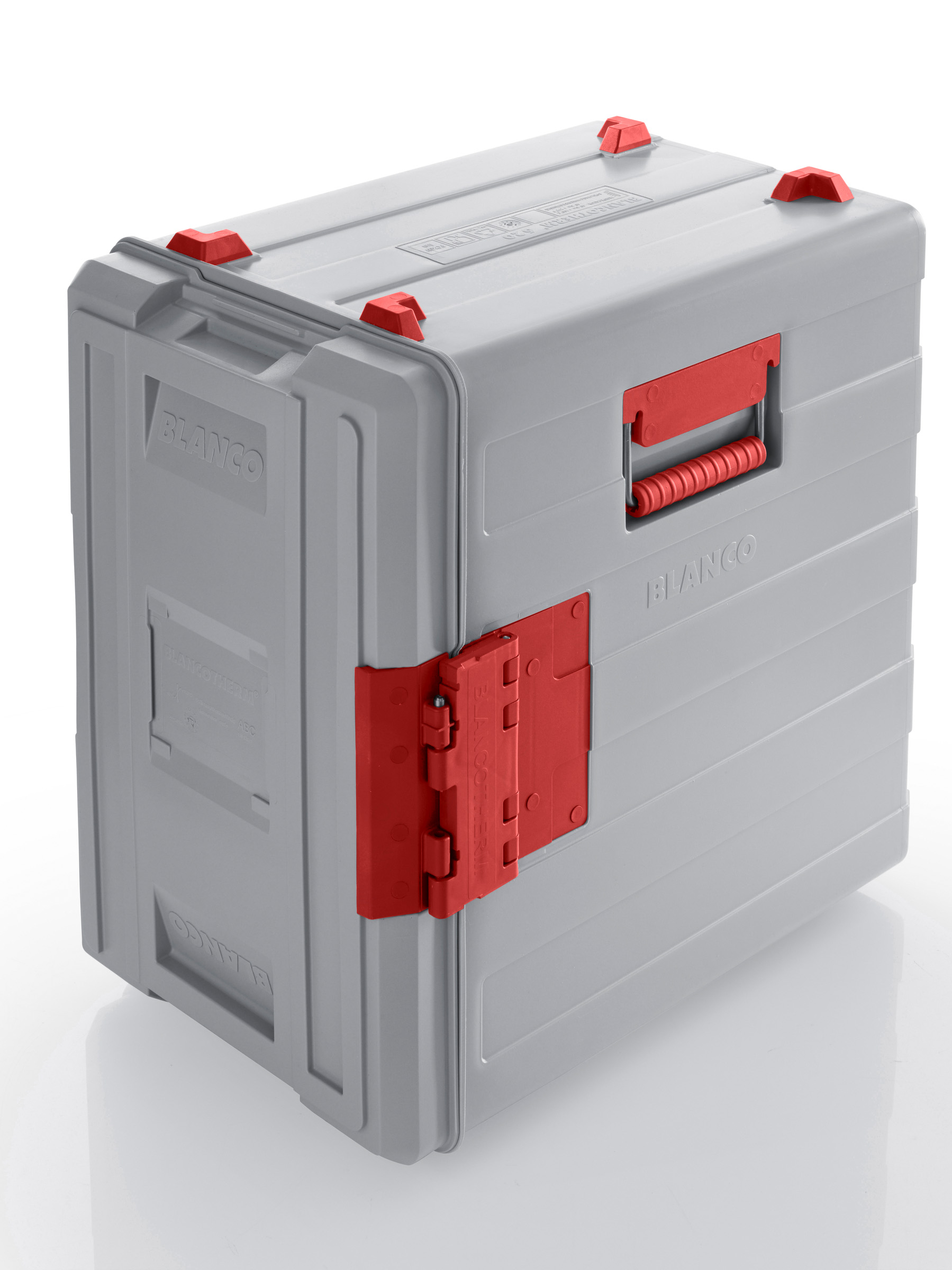 BLANCO BLANCOTHERM 620 KUF, Speisentransportbehälter aus Kunststoff, mit Flügeltür, um 270° C schwenkbar, Kapazität: 3x GN