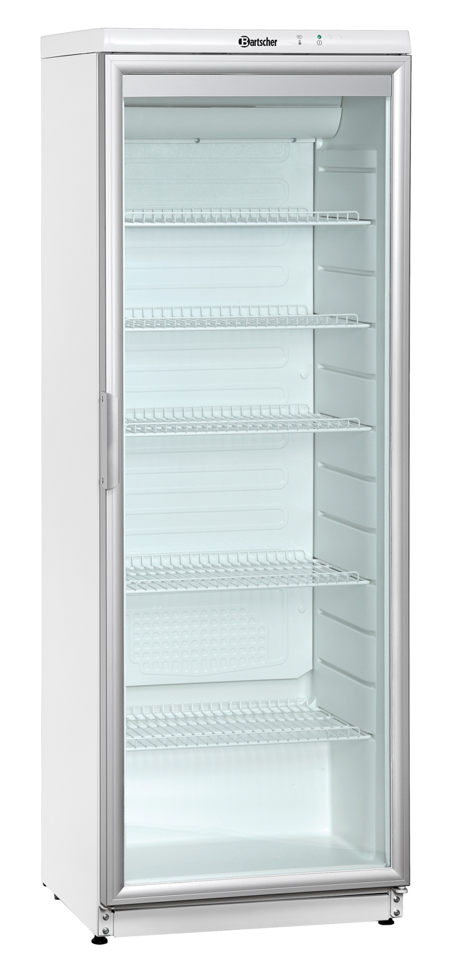 Bartscher Flaschenkühlschrank 320LN | Innenbeleuchtung: Ja | Maße: 60 x 60 x 1730 cm. Gewicht: 67 kg