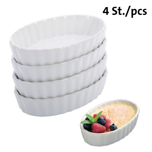 Westmark 4 Porzellanschälchen, oval