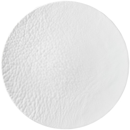 Sixth Sense Weiss, Teller flach 33cm/Leder