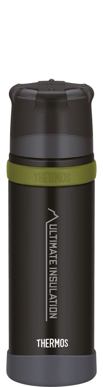 Thermos Isolierflasche MOUNTAIN charcoal schwarz 0,5 Liter