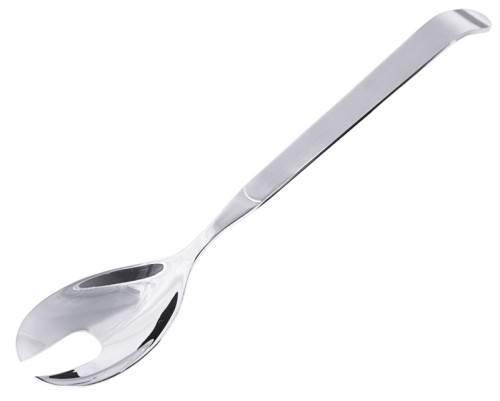 Salatgabel BUFFET ONE, Edelstahl 18/10, Löffelmaß: 8,5 cm x 6 cm, Gesamtlänge: 30,5 cm