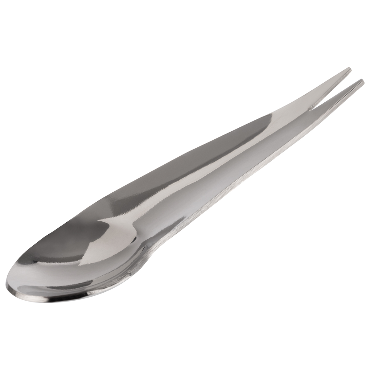 Gourmetlöffel/-gabel, 6er Set, Länge: 10 cm, Edelstahl