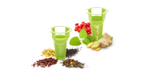 Kanne TEO TONE 1.25 l, mit Teesieben, rot