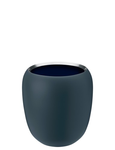 Ora Vase H 17.9 cm blau, Maße: 160 x 161 x 179 mm