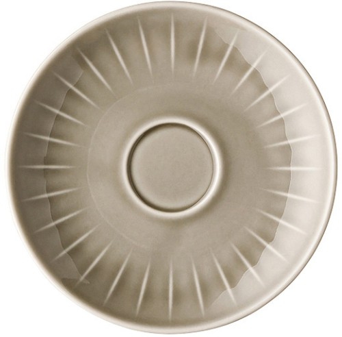 Joyn Grau von Arzberg, Espresso-Untertasse, aus Porzellan