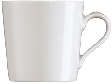 Espresso-/Moccaobertasse TRIC, Inhalt: 0,11 ltr., uni weiss, Arzberg Porzellan.