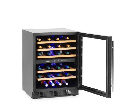 Weinkühlschrank, 2 Zonen, 46 Flaschen, Arktic, 133L, 220-240V/90W, 595x588x(H)820mm