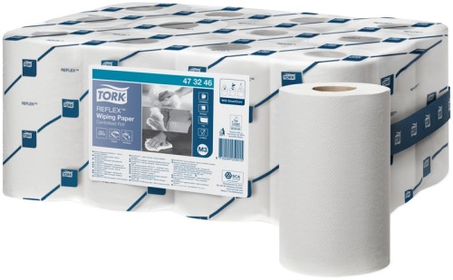 Tork ReflexTM Mehrzweck Papierwischtücher Wischen Mini Innenabrollung SmartCore®