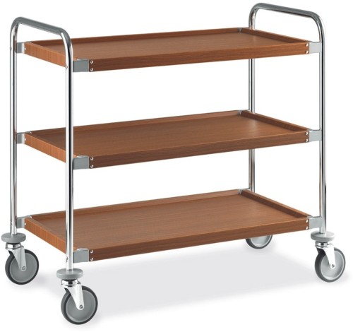 ETERNASOLID® Servierwagen PRIORITY-C 930x450, 3 Borde