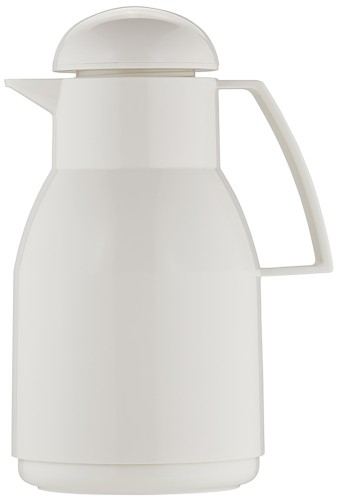 Helios Isolierkanne Top 1,0 l weiß