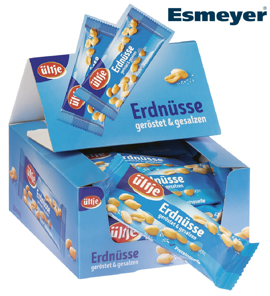 Ültje Erdnüsse im Riegelformat Inhalt: 50 g.