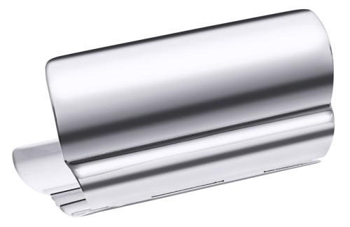 Aufschnittzange aus Edelstahl 18/10, hochglänzend, mit Feder, zum Greifen von Einzelscheiben oder ganzen Aufschnittlagen Länge: