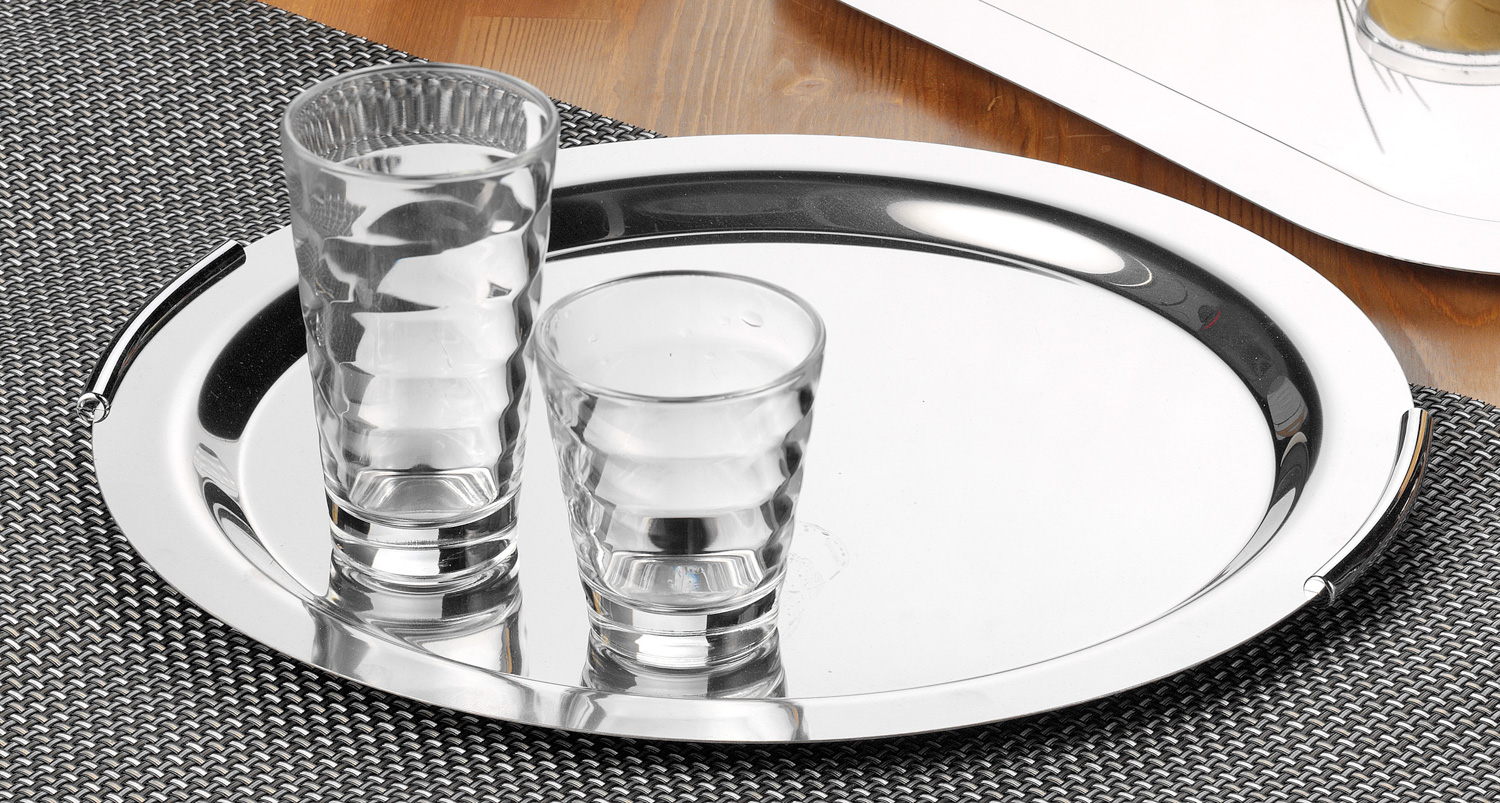 Tablett FINESSE, rund 38 cm, Höhe: 2,5 cm,